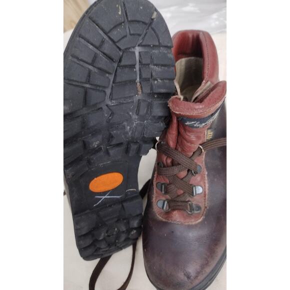 Vintage Vasque Boots Mens Size 8.5M Gore-Tex Skywalk Hiking Leather 90s - Picture 8 of 9